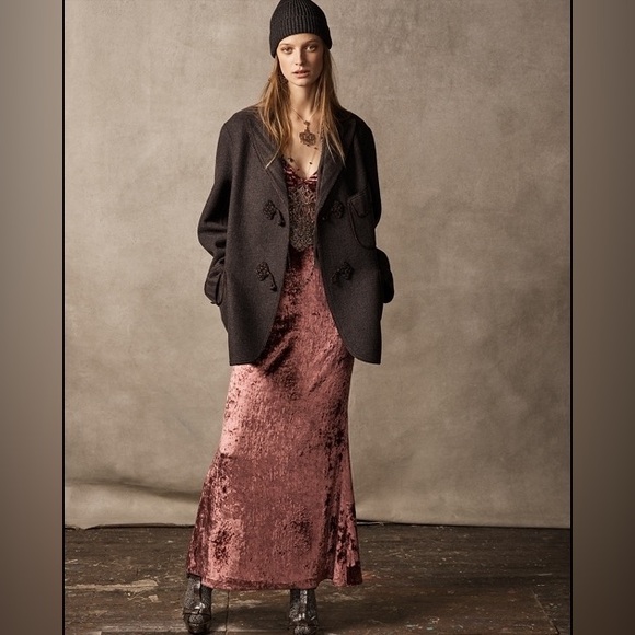 Ralph Lauren 50th Anniversary Annetta Velvet Dress - Picture 3 of 16